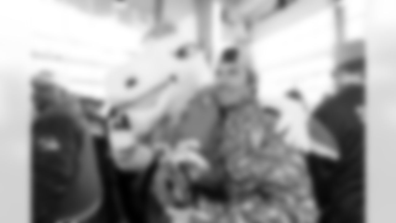 Miles the Mascot during a fan rally on Saturday, November 29, 2025 at Solace Outpost in Washington DC, District of Columbia.
Photo by Gabriel Christus / Denver Broncos