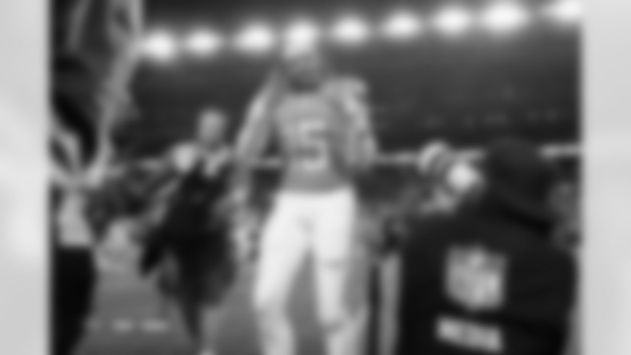 Nik Bonitto (15) during the Broncos' Week 11 game against the Kansas City Chiefs at Empower Field at Mile High in Denver, Colorado on November 16, 2025. Photo by Gavin Liddell / Denver Broncos