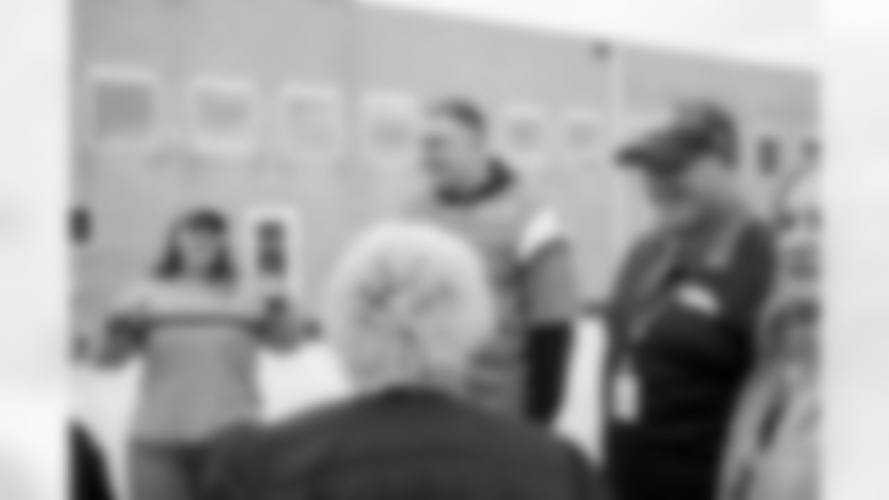 Photos from the ribbon cutting of the remodeled courtyard on Tuesday, December 16, 2025 at Marvin W. Foote Youth Services Center in Englewood, Colorado.
Photo by Gabriel Christus / Denver Broncos