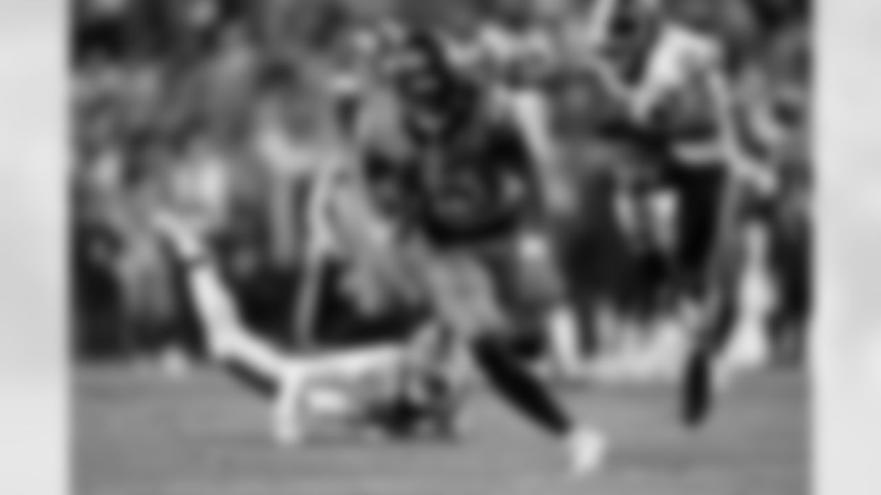 Denver Broncos wide receiver Pat Bryant (13) runs with the ball on a reception during the Broncos' Week 13 game against the Washington Commanders at Northwest Stadium in Landover, Maryland on November 30, 2025. Photo by Ben Swanson / Denver Broncos