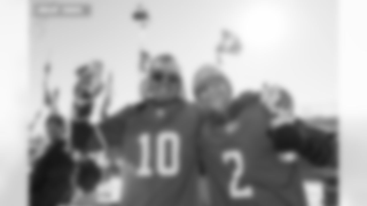 Denver Broncos fans before the Broncos' Divisional Round playoff game against the Buffalo Bills at Empower Field at Mile High in Denver, Colorado on January 17, 2026. Photo by Gavin Liddell / Denver Broncos