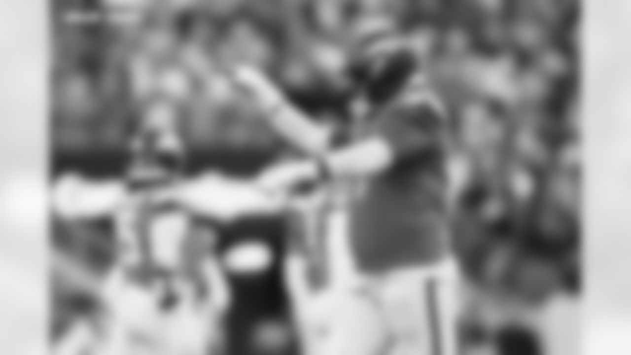 Malcolm Roach (97) during the Broncos' Divisional Round playoff game against the Buffalo Bills at Empower Field at Mile High in Denver, Colorado on January 17, 2026. Photo by Gabriel Christus / Denver Broncos