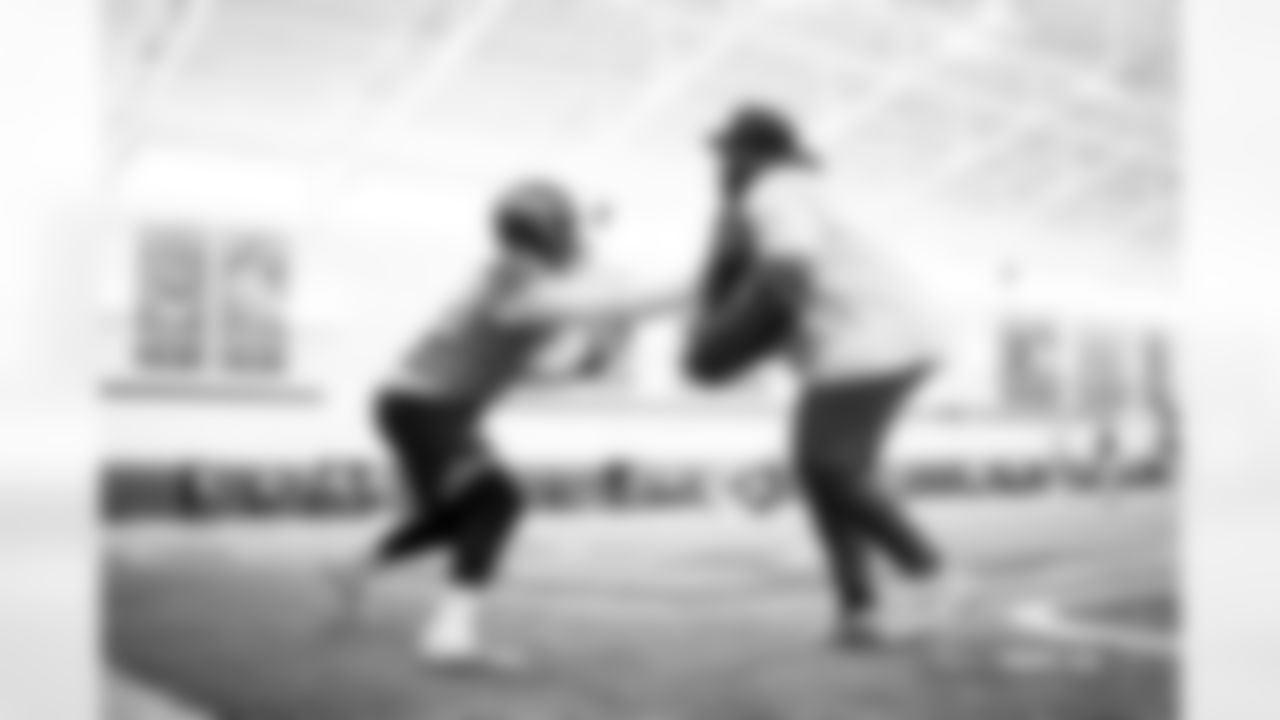 John Franklin-Myers during practice at Broncos Park Powered by CommonSpirit in Englewood, Colorado on December 4, 2025. Photo by Ben Swanson / Denver Broncos