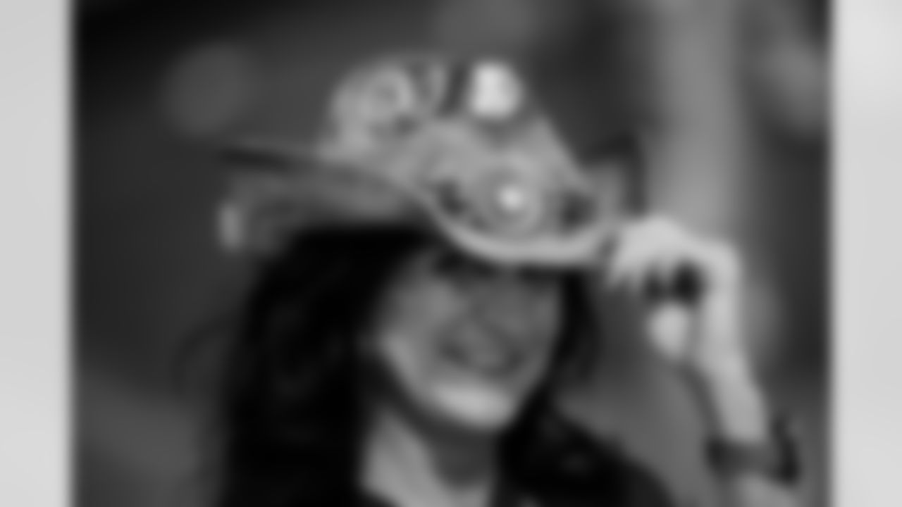 Fans before the Broncos' Week 7 game against the New York Giants at Empower Field at Mile High in Denver, Colorado on October 19, 2025. Photo by Ben Swanson / Denver Broncos