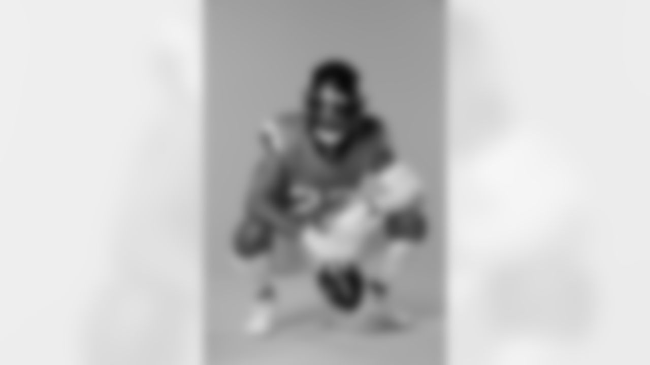 Brandon Jones poses for a portrait on June 9, 2025 in Englewood, Colorado. Photo by Ben Swanson / Denver Broncos