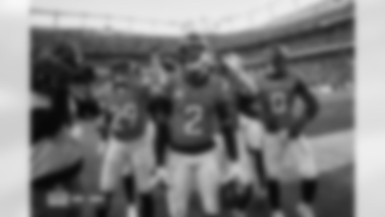 Pat Surtain II during the Broncos' Week 15 game against the Green Bay Packers at Empower Field at Mile High in Denver, Colorado on December 14, 2025. Photo by Gabriel Christus / Denver Broncos