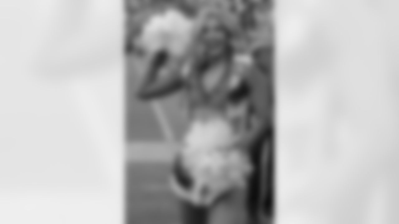 Denver Broncos Cheerleaders during the Broncos' Week 8 game against the Dallas Cowboys at Empower Field at Mile High in Denver, Colorado on October 26, 2025. Photo by Paul Cloud / Denver Broncos