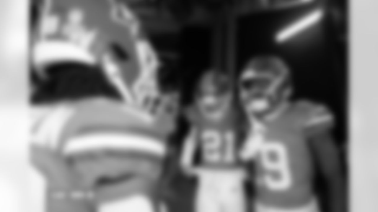 Marvin Mims Jr. before the Broncos' Week 18 game against the Los Angeles Chargers at Empower Field at Mile High in Denver, Colorado on January 4, 2026. Photo by Gabriel Christus / Denver Broncos