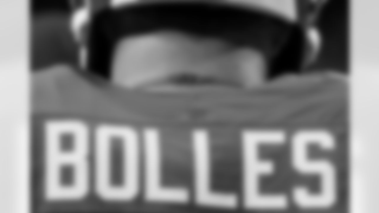 Denver Broncos offensive tackle Garett Bolles (72) before the Broncos' Week 10 game against the Las Vegas Raiders at Empower Field at Mile High in Denver, Colorado on November 6, 2025. Photo by Gavin Liddell / Denver Broncos