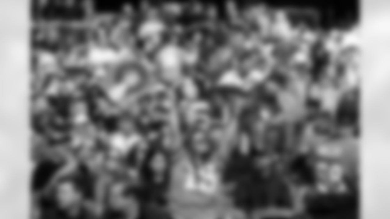 Fans before the Broncos' Week 6 game against the New York Jets at Tottenham Hotspur Stadium in London, England on October 12, 2025. Photo by Gabriel Christus / Denver Broncos