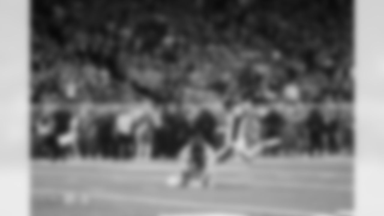 Wil Lutz during the Broncos' Week 15 game against the Detroit Lions at Ford Field in Detroit, Michigan on December 16, 2023. Photo by Gabriel Christus / Denver Broncos