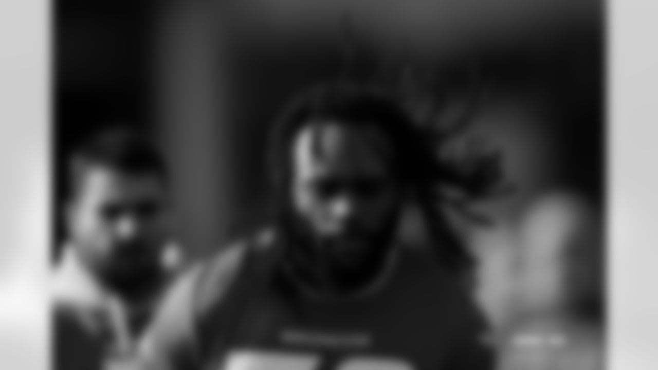 Jaleel McLaughlin during practice at Broncos Park Powered by CommonSpirit in Englewood, Colorado on December 23, 2025. Photo by Ben Swanson / Denver Broncos