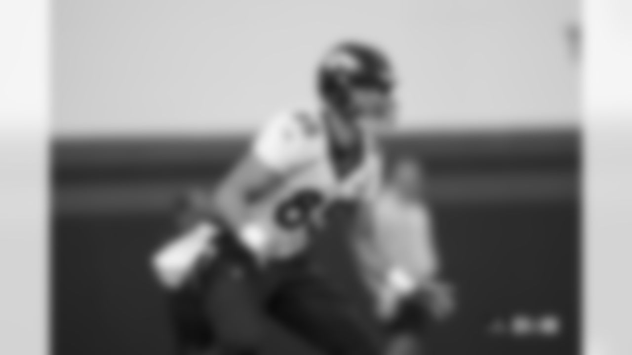 Lucas Krull during practice on Thursday, November 30, 2023 at Centura Health Training Center in Englewood, Colorado.
Photo by Gabriel Christus / Denver Broncos