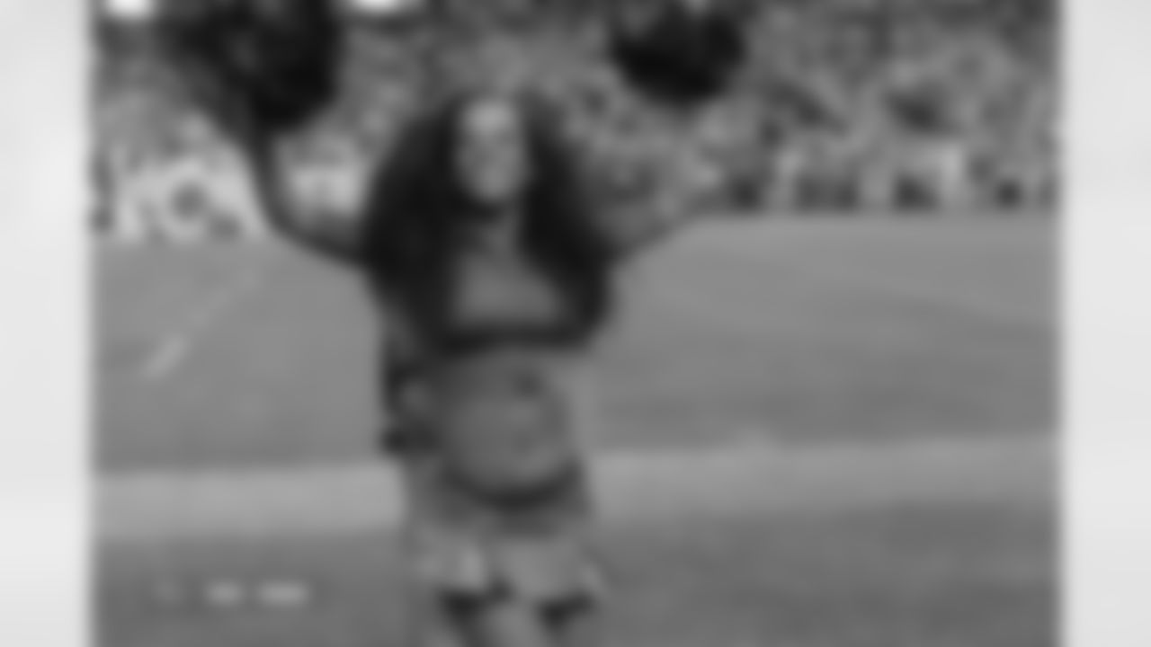 Denver Broncos Cheerleaders during the Broncos' Week 11 game against the Kansas City Chiefs at Empower Field at Mile High in Denver, Colorado on November 16, 2025. Photo by Paul Cloud / Denver Broncos