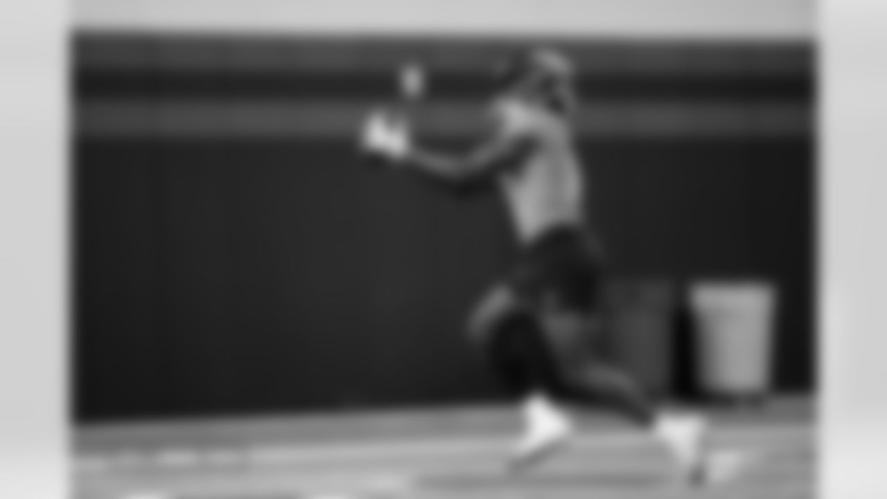 Marvin Mims Jr. during practice at Broncos Park Powered by CommonSpirit in Englewood, Colorado on October 3, 2025. Photo by Ben Swanson / Denver Broncos