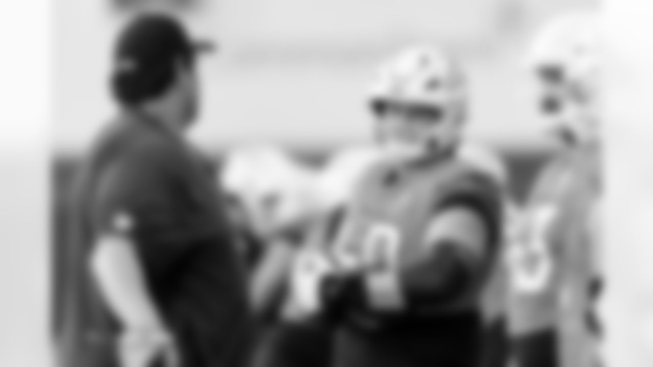 Luke Wattenberg during practice at Broncos Park Powered by CommonSpirit in Englewood, Colorado on December 17, 2025. Photo by Ben Swanson / Denver Broncos