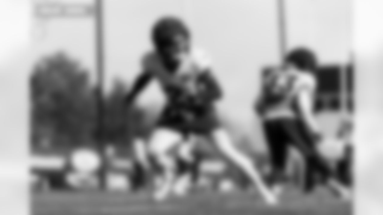 Riley Moss during practice at Broncos Park Powered by CommonSpirit in Englewood, Colorado on January 13, 2026. Photo by Ben Swanson / Denver Broncos