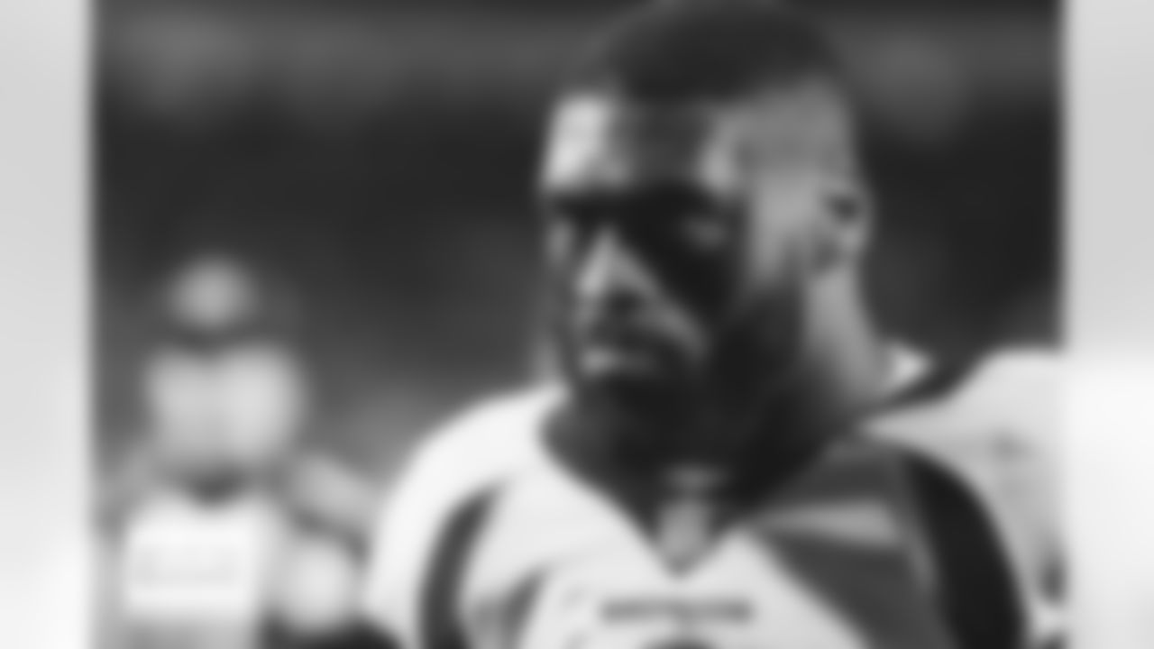 Denver Broncos linebacker Jonathon Cooper (0) before the Broncos' Week 10 game against the Buffalo Bills at Highmark Stadium in Orchard Park, New York on November 13, 2023. Photo by Gabriel Christus / Denver Broncos