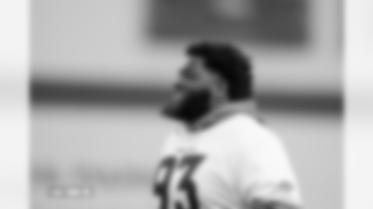 D.J. Jones during practice at Broncos Park Powered by CommonSpirit in Englewood, Colorado on November 4, 2025. Photo by Gabriel Christus / Denver Broncos