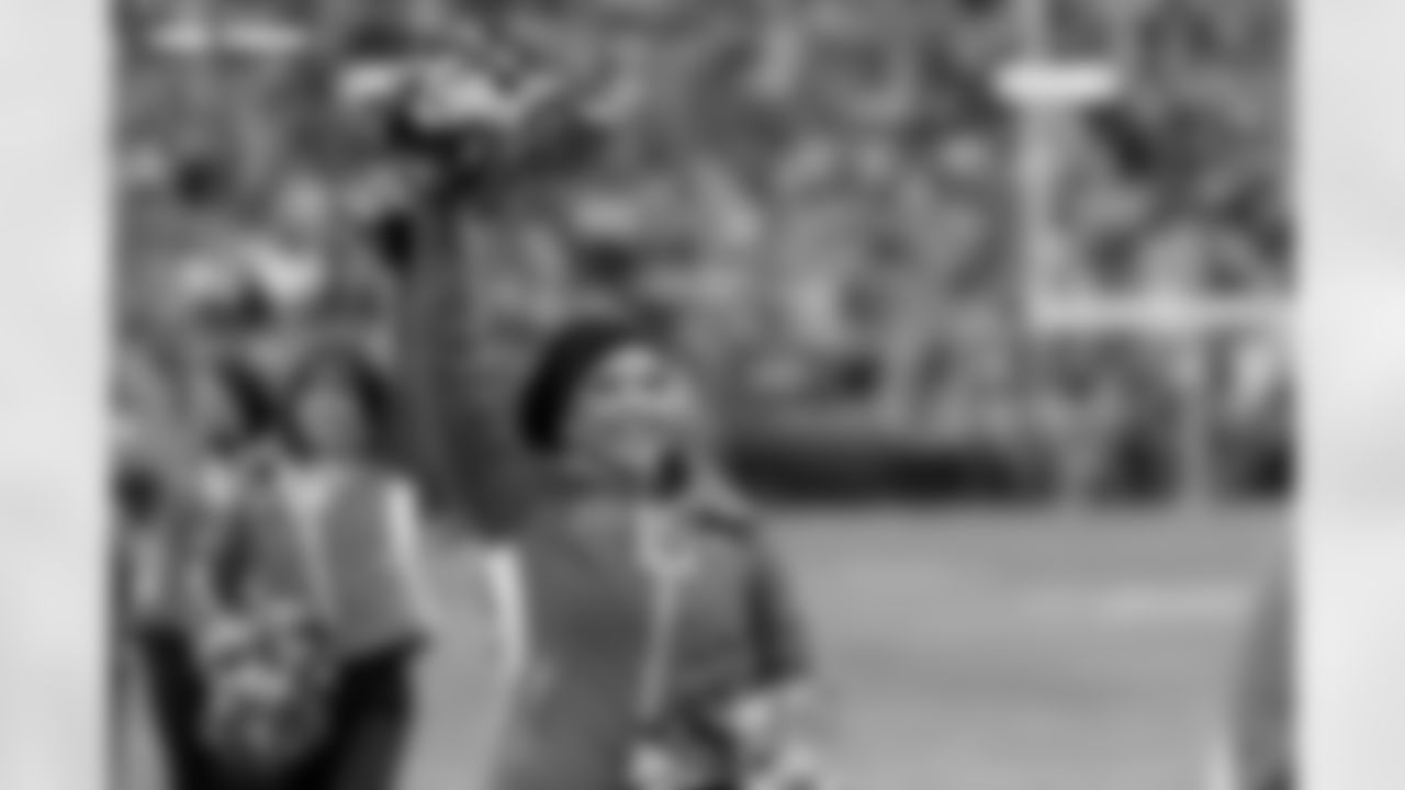 DBC Megan before the AFC Championship Game between the Denver Broncos and New England Patriots at Empower Field at Mile High in Denver, Colorado on January 25, 2026. Photo by Gabriel Christus / Denver Broncos