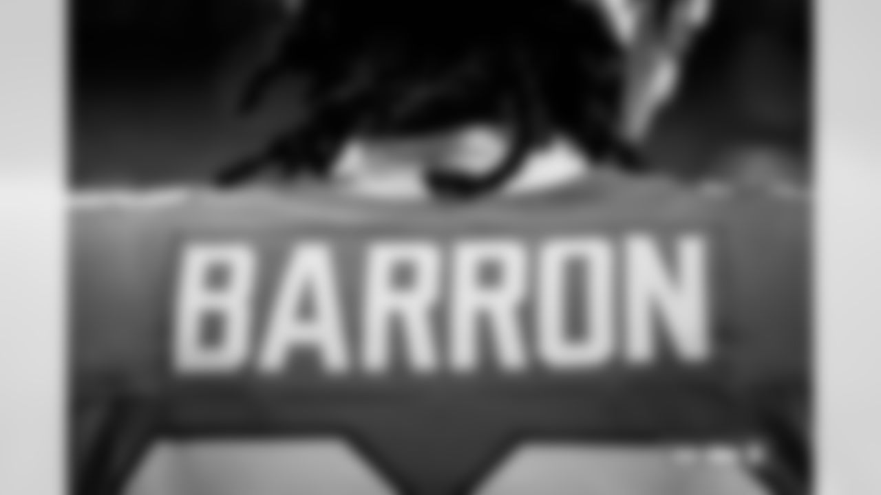 Denver Broncos cornerback Jahdae Barron (23) photographed on film during the Broncos' Week 10 game against the Las Vegas Raiders at Empower Field at Mile High in Denver, Colorado on November 7, 2025. Photo by Gabriel Christus / Denver Broncos