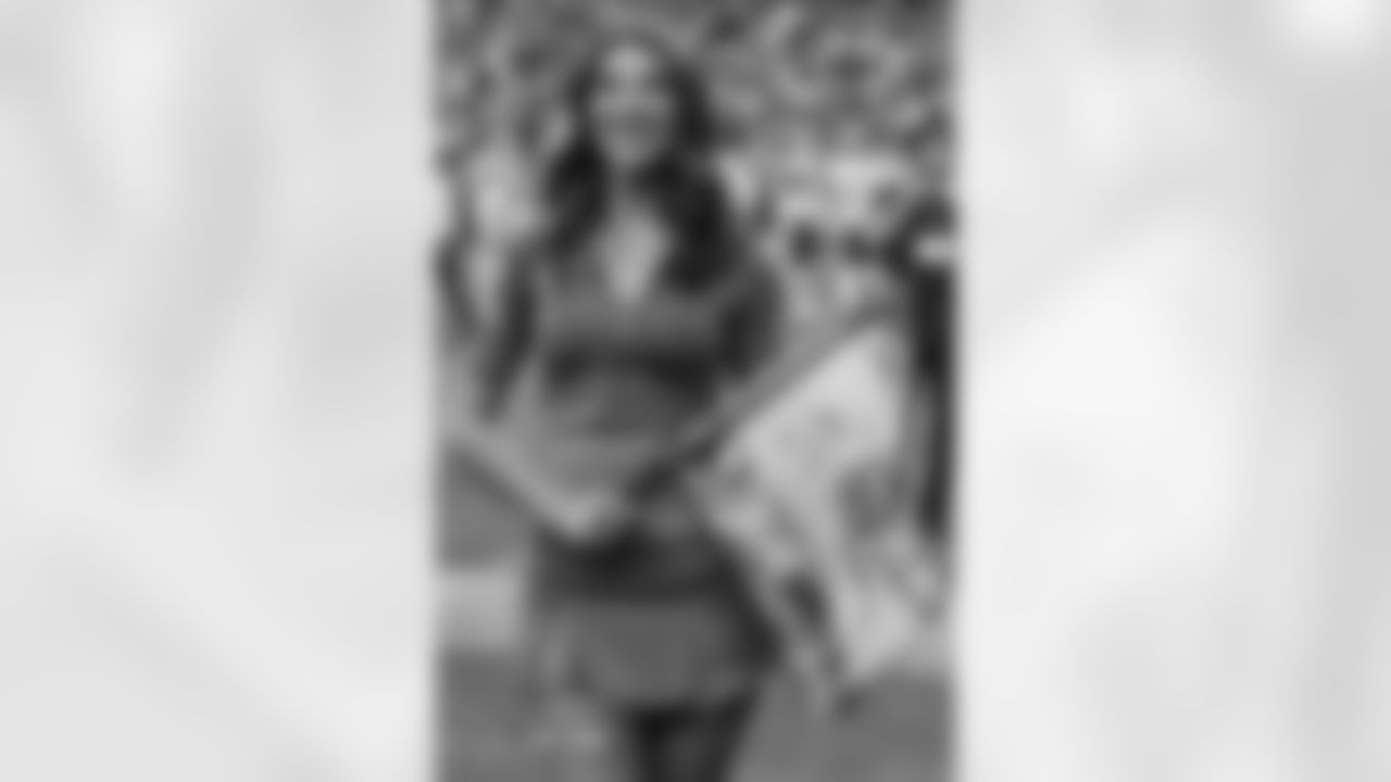 Denver Broncos Cheerleaders during the Broncos' Week 11 game against the Kansas City Chiefs at Empower Field at Mile High in Denver, Colorado on November 16, 2025. Photo by Paul Cloud / Denver Broncos