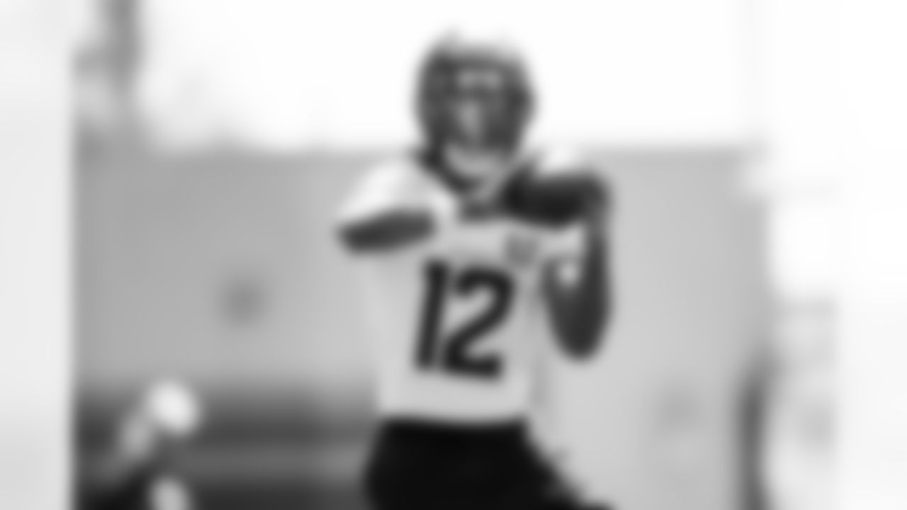 Jahdae Barron during rookie minicamp at Broncos Park Powered by CommonSpirit in Englewood, Colorado on May 11, 2025. Photo by Ben Swanson / Denver Broncos