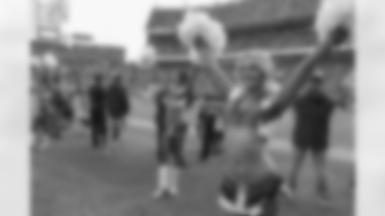 Denver Broncos Cheerleaders during the Broncos' Week 8 game against the Dallas Cowboys at Empower Field at Mile High in Denver, Colorado on October 26, 2025. Photo by Paul Cloud / Denver Broncos