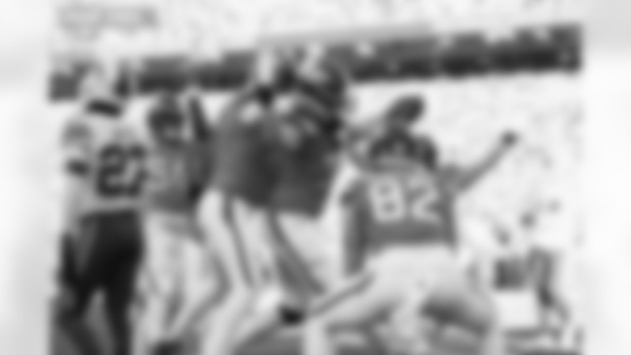 Frank Crum (73) during the Broncos' Divisional Round playoff game against the Buffalo Bills at Empower Field at Mile High in Denver, Colorado on January 17, 2026. Photo by Gabriel Christus / Denver Broncos