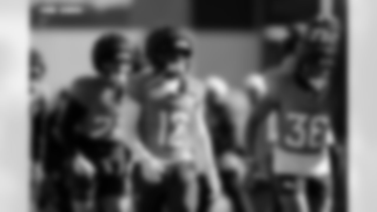 RJ Harvey during practice on Wednesday, January 21, 2026 at Broncos Park Powered by CommonSpirit in Englewood, Colorado.
Photo by Gabriel Christus / Denver Broncos