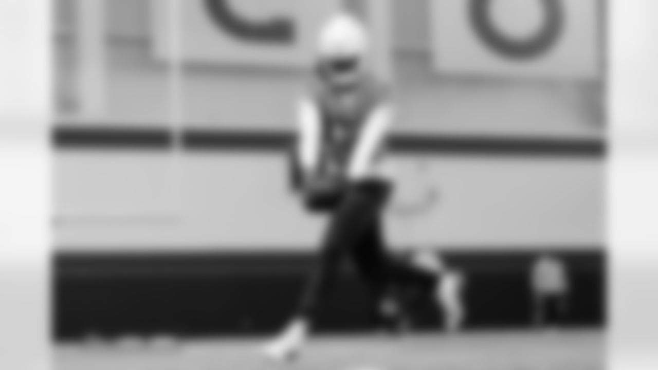 Lil'Jordan Humphrey during practice at Broncos Park Powered by CommonSpirit in Englewood, Colorado on December 17, 2025. Photo by Ben Swanson / Denver Broncos