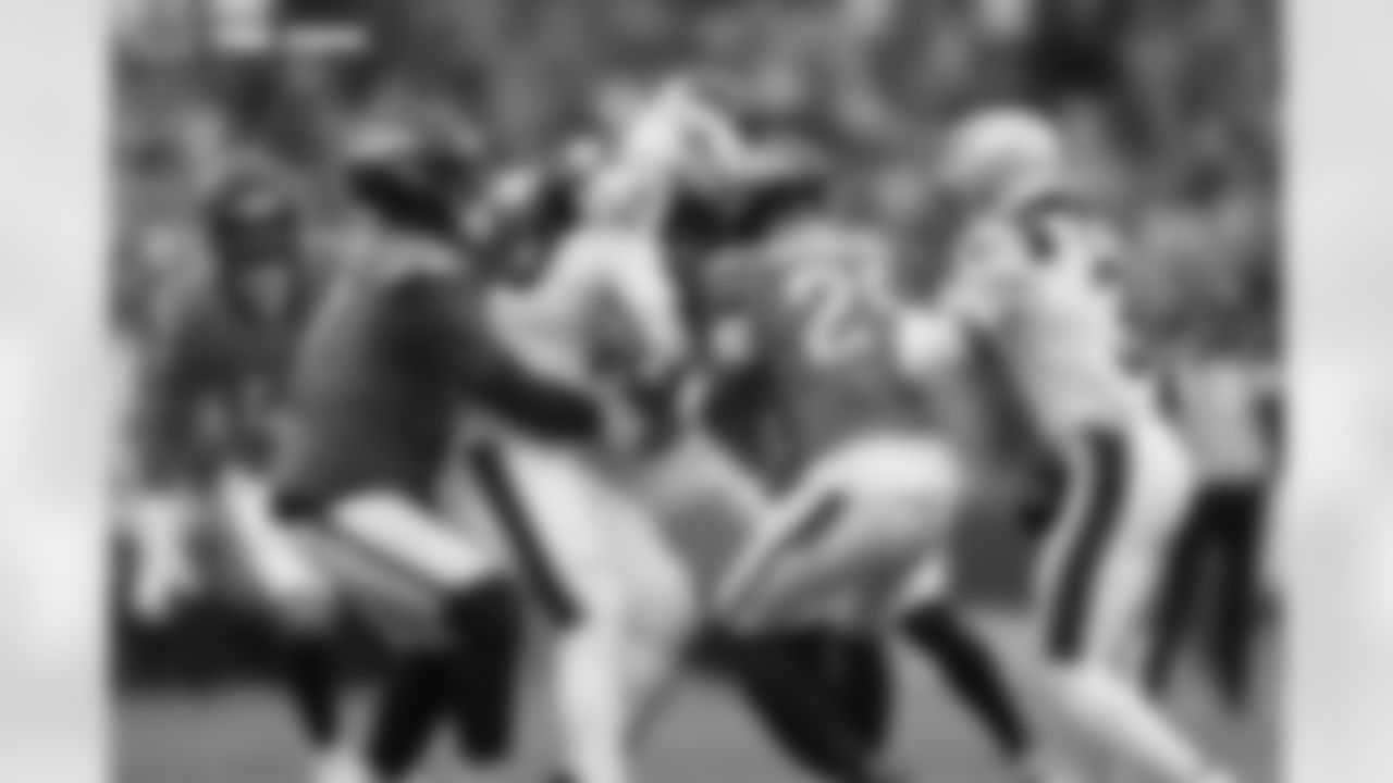 Malcolm Roach (97) during the AFC Championship Game between the Denver Broncos and New England Patriots at Empower Field at Mile High in Denver, Colorado on January 25, 2026. Photo by Ben Swanson / Denver Broncos