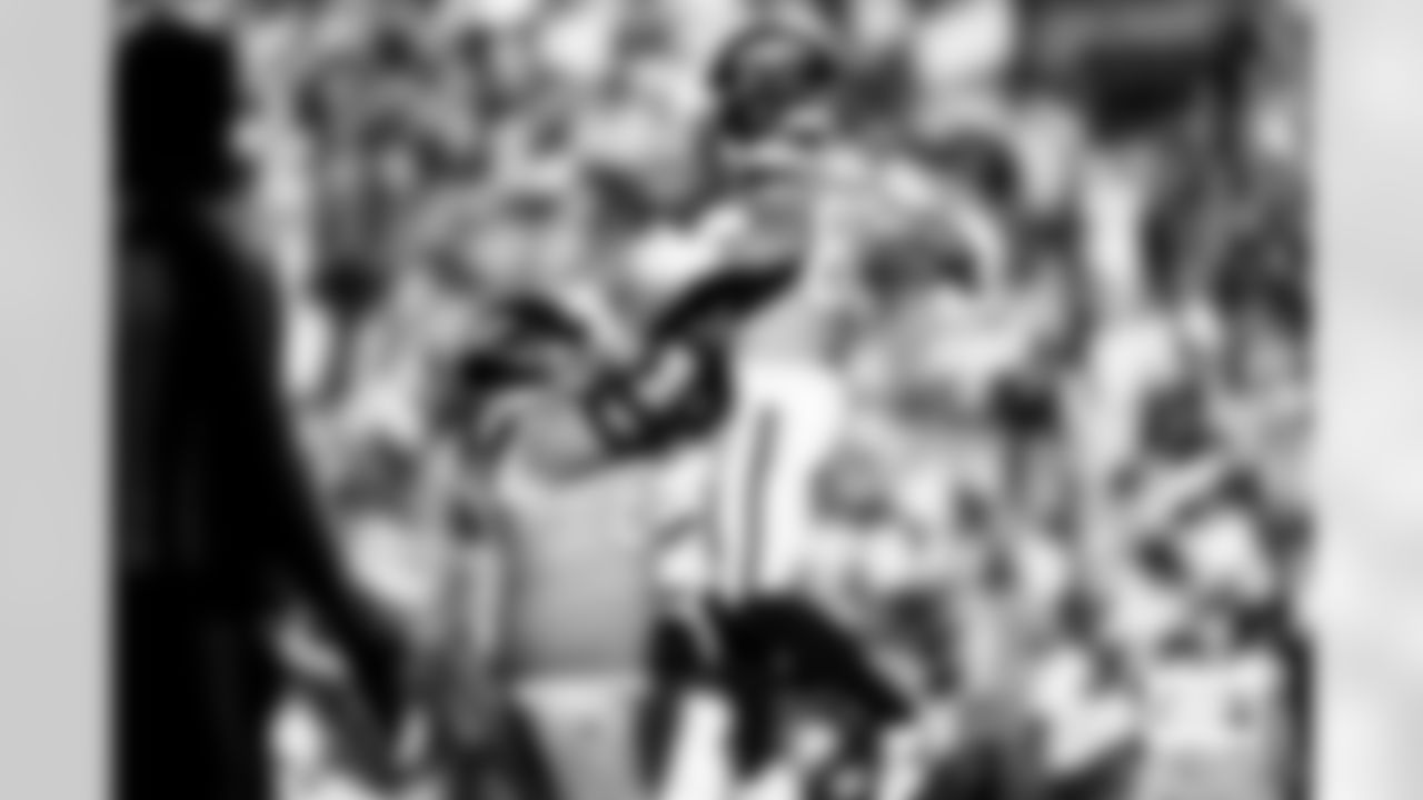 during the Broncos' Week 15 game against the Green Bay Packers at Empower Field at Mile High in Denver, Colorado on December 14, 2025. Photo by Gabriel Christus / Denver Broncos