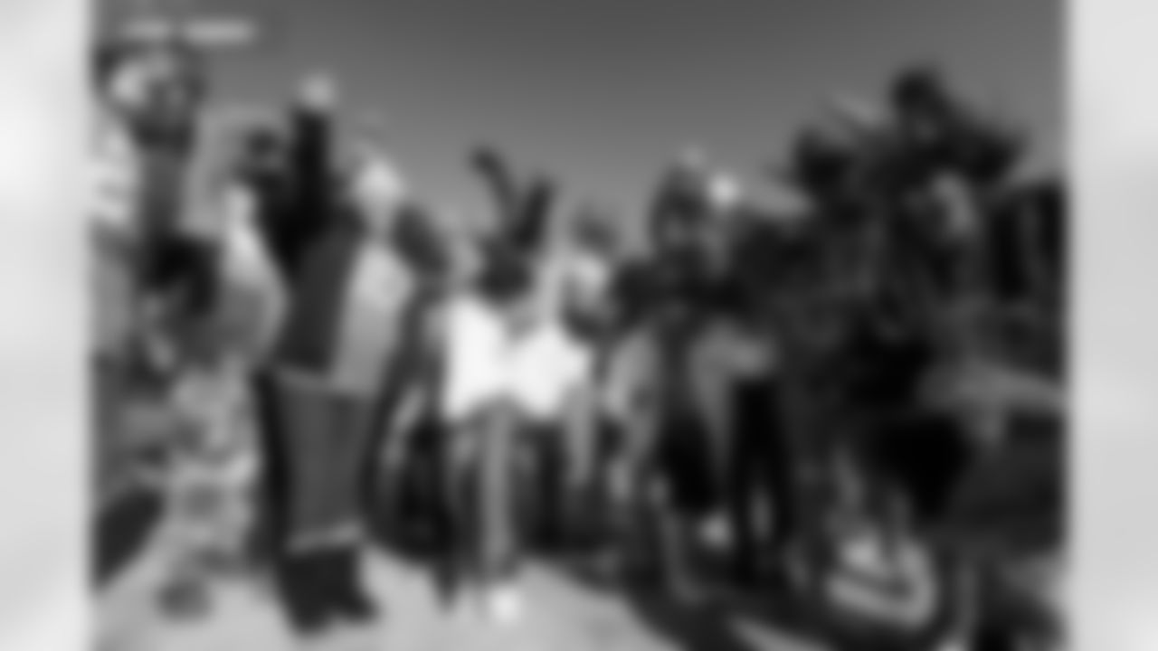 Fans tailgate in the parking lots before the AFC Championship Game between the Denver Broncos and New England Patriots at Empower Field at Mile High in Denver, Colorado on January 25, 2026. Photo by Gavin Liddell / Denver Broncos