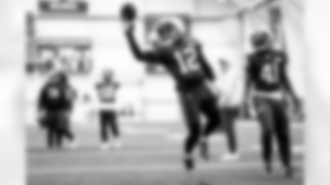 Safety Rodney McLeod Jr. (12) during practice at CrossCountry Mortgage Campus on December 12, 2024.