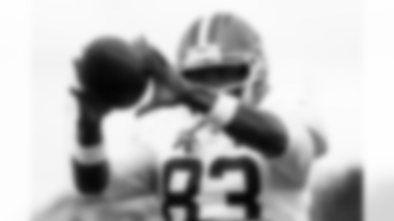 Wide receiver Kisean Johnson (83) during Day 16 of Training Camp at CrossCountry Mortgage Campus on August 20, 2025.