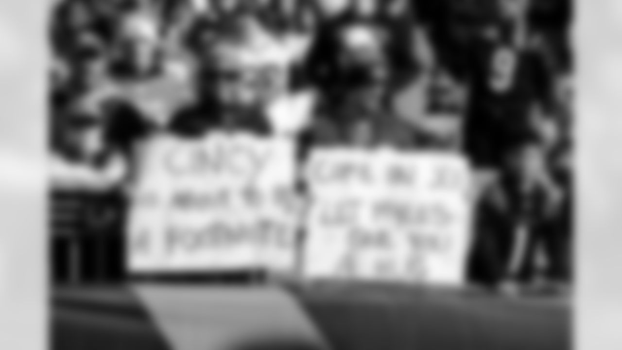 Fans before a NFL football game between the Cleveland Browns and Cincinnati Bengals on January 4, 2026 at Paycor Stadium.