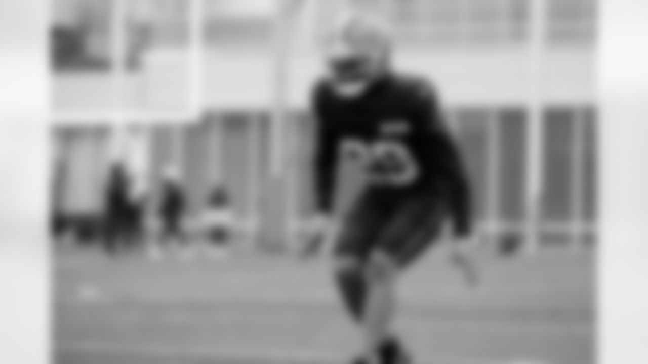 Cornerback Dee Williams (29) during practice at CrossCountry Mortgage Campus on October 22, 2025.