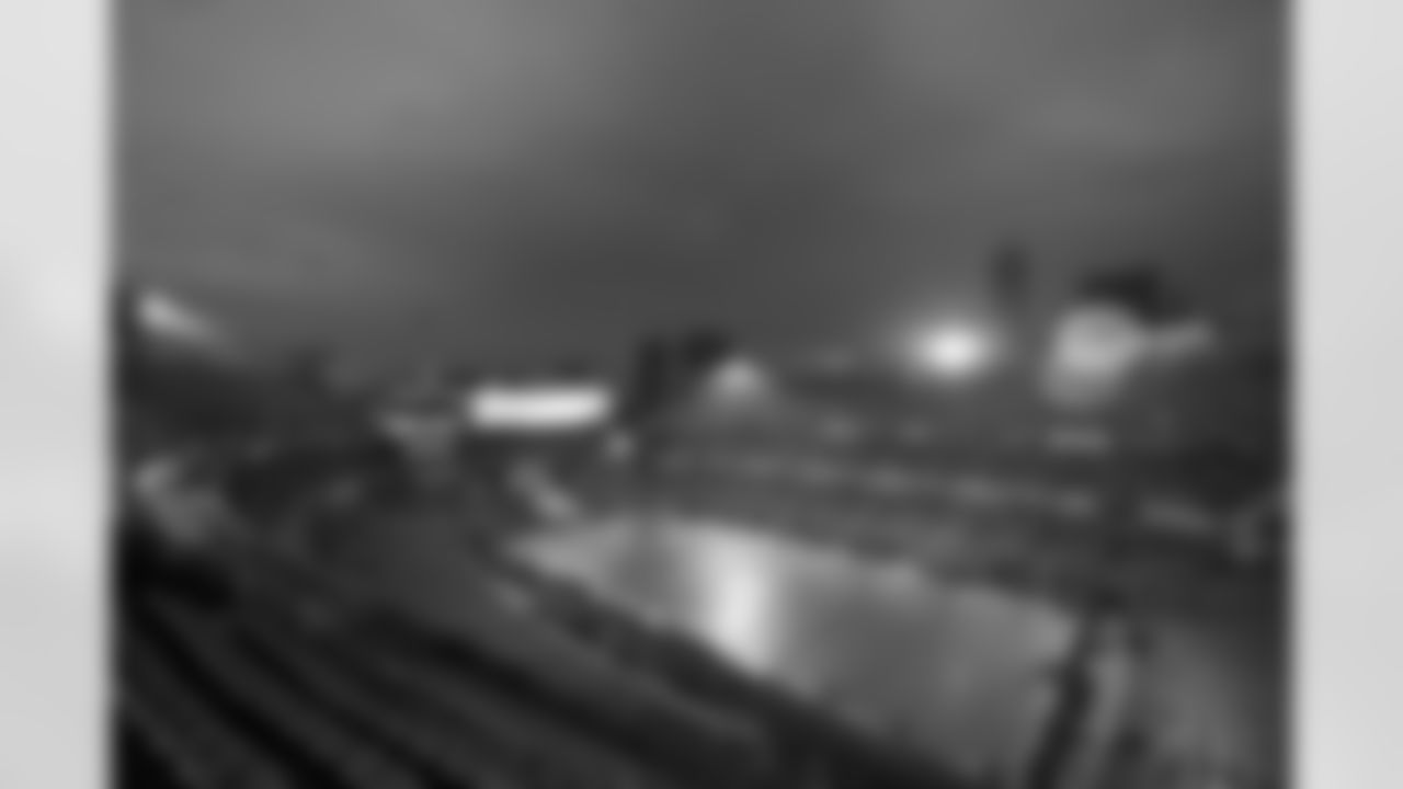 The stadium before a NFL football game between the Pittsburgh Steelers and Cleveland Browns on December 28, 2025 at Huntington Bank Field.