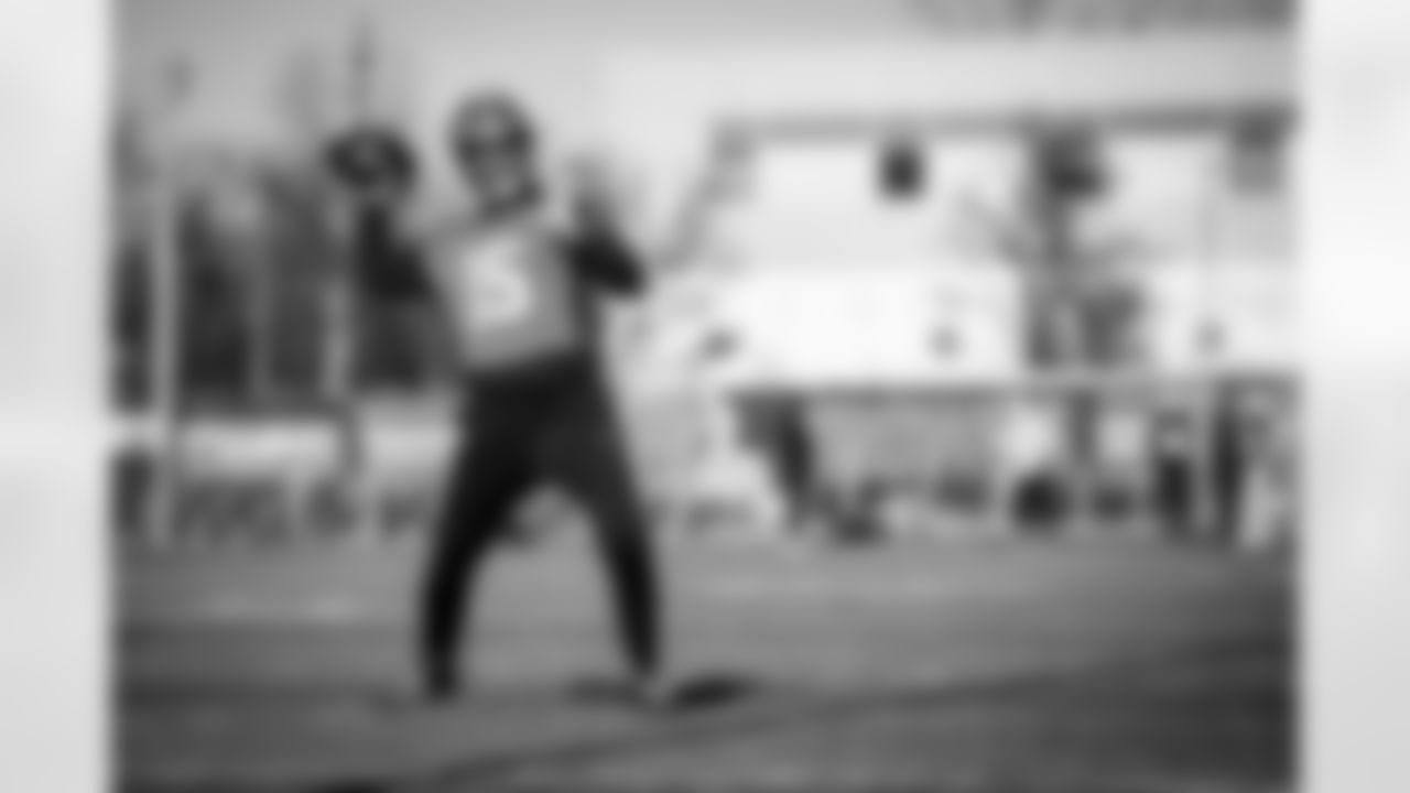 Quarterback Joe Flacco (15) during practice at CrossCountry Mortgage Campus on December 15, 2023.