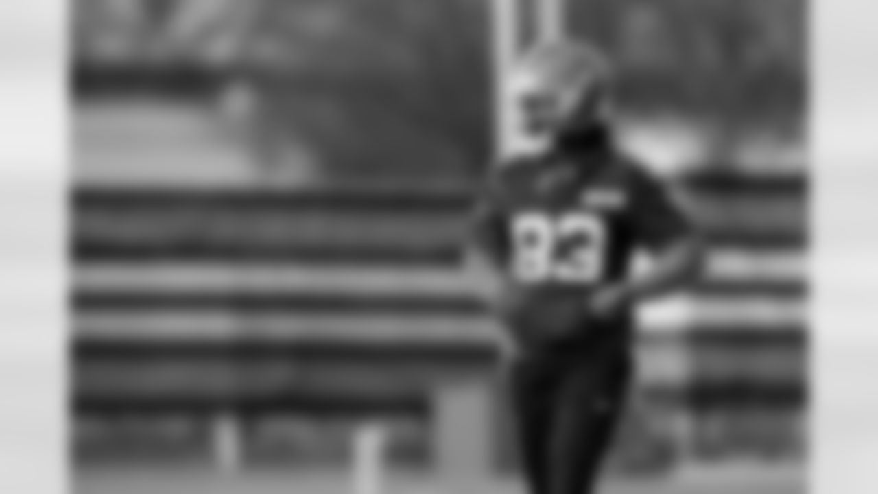 Wide receiver Malachi Corley (83) during practice at CrossCountry Mortgage Campus on December 24, 2025.