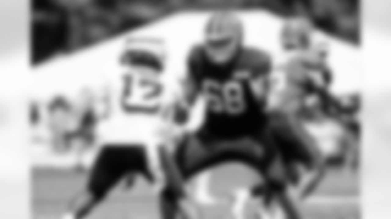 Offensive tackle Jackson Barton (68) during Day 5 of Training Camp at CrossCountry Mortgage Campus on July 28, 2025.