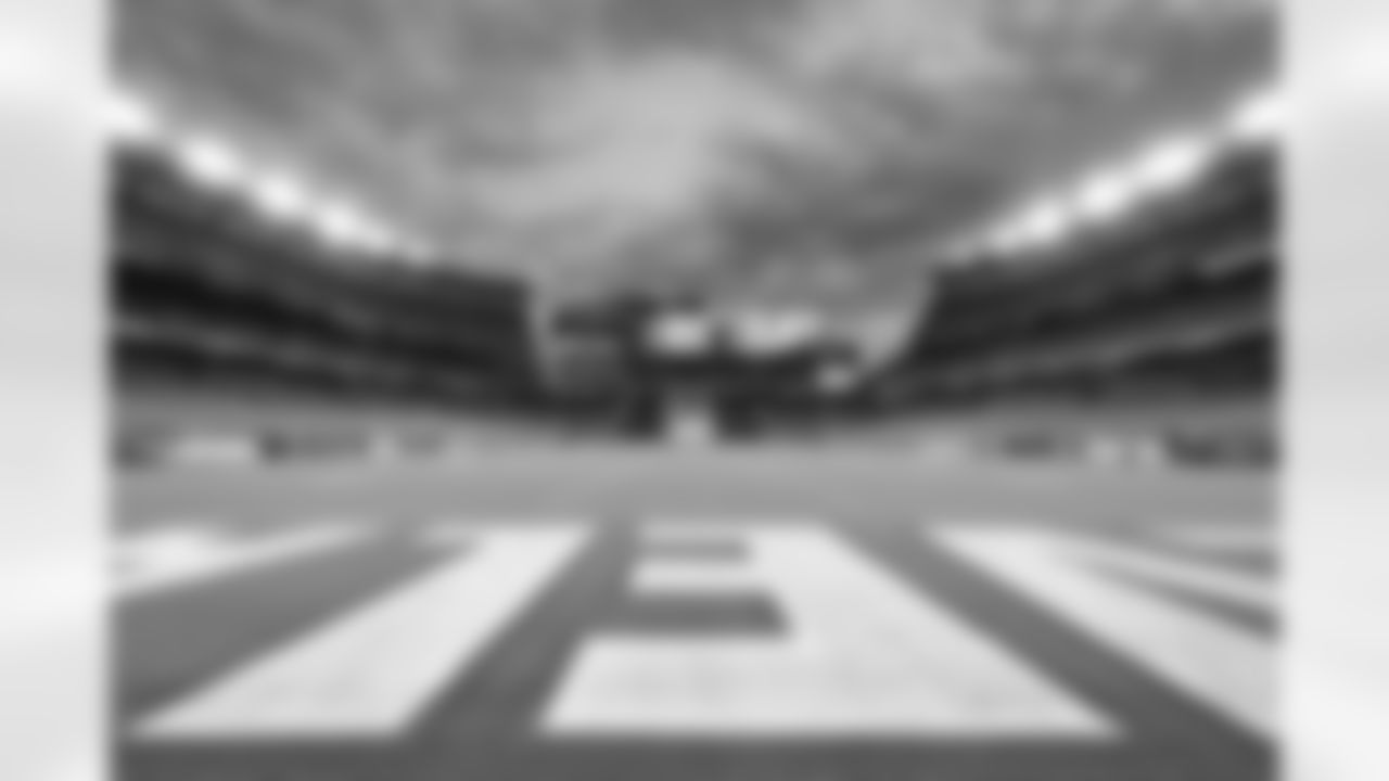 The stadium before a NFL football game between the Miami Dolphins and Cleveland Browns on October 19, 2025 at Huntington Bank Field.