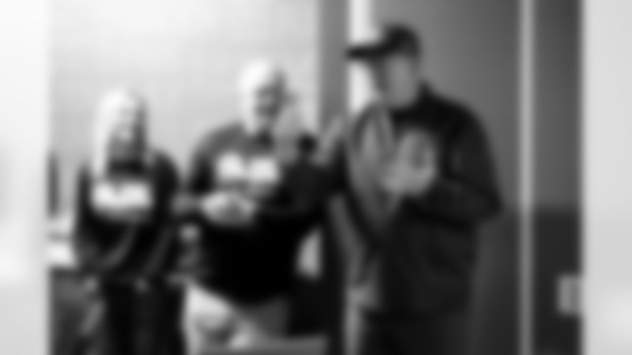 Quarterbacks Coach Bill Musgrave in the draft room at CrossCountry Mortgage Campus during night two of the 2025 NFL Draft on April 25, 2025.