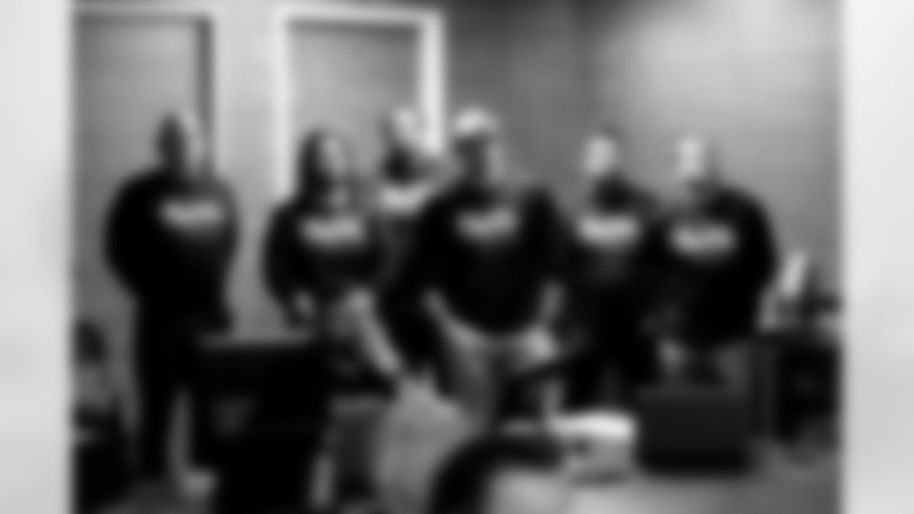 Scouts in the draft room at CrossCountry Mortgage Campus during night two of the 2025 NFL Draft on April 25, 2025.