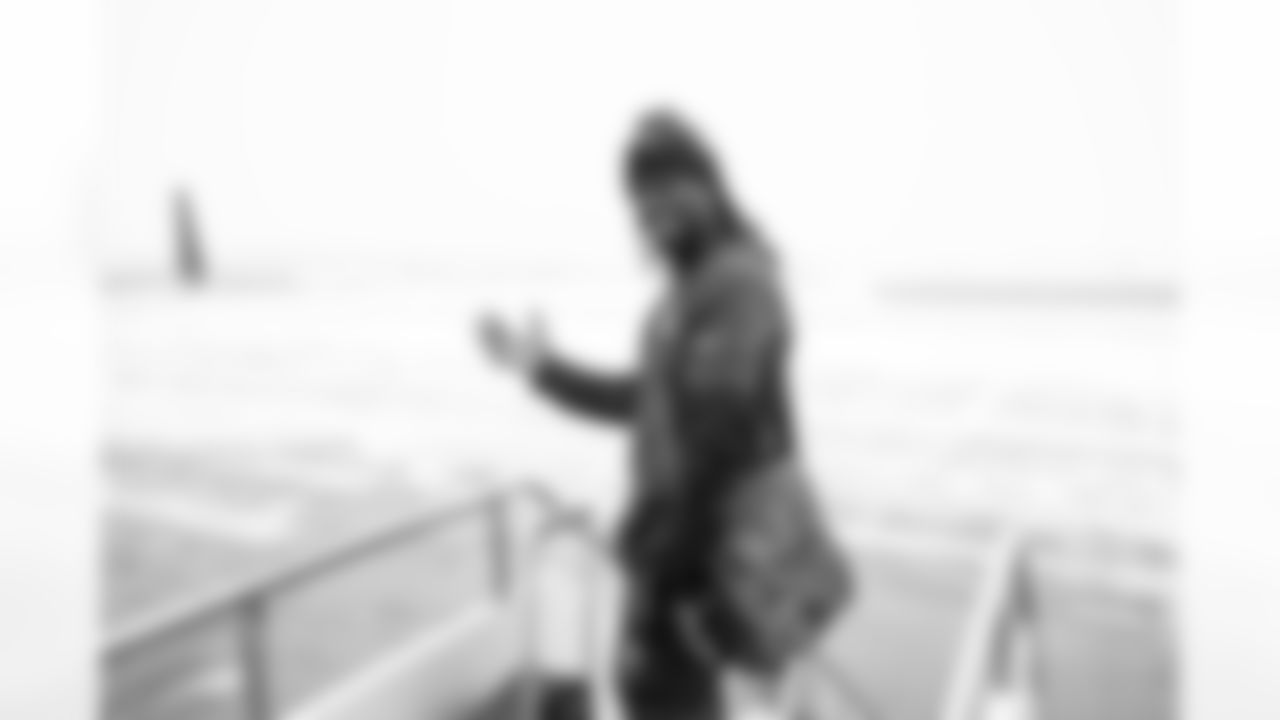 Linebacker Jerome Baker (17) travels to Chicago on December 13, 2025.