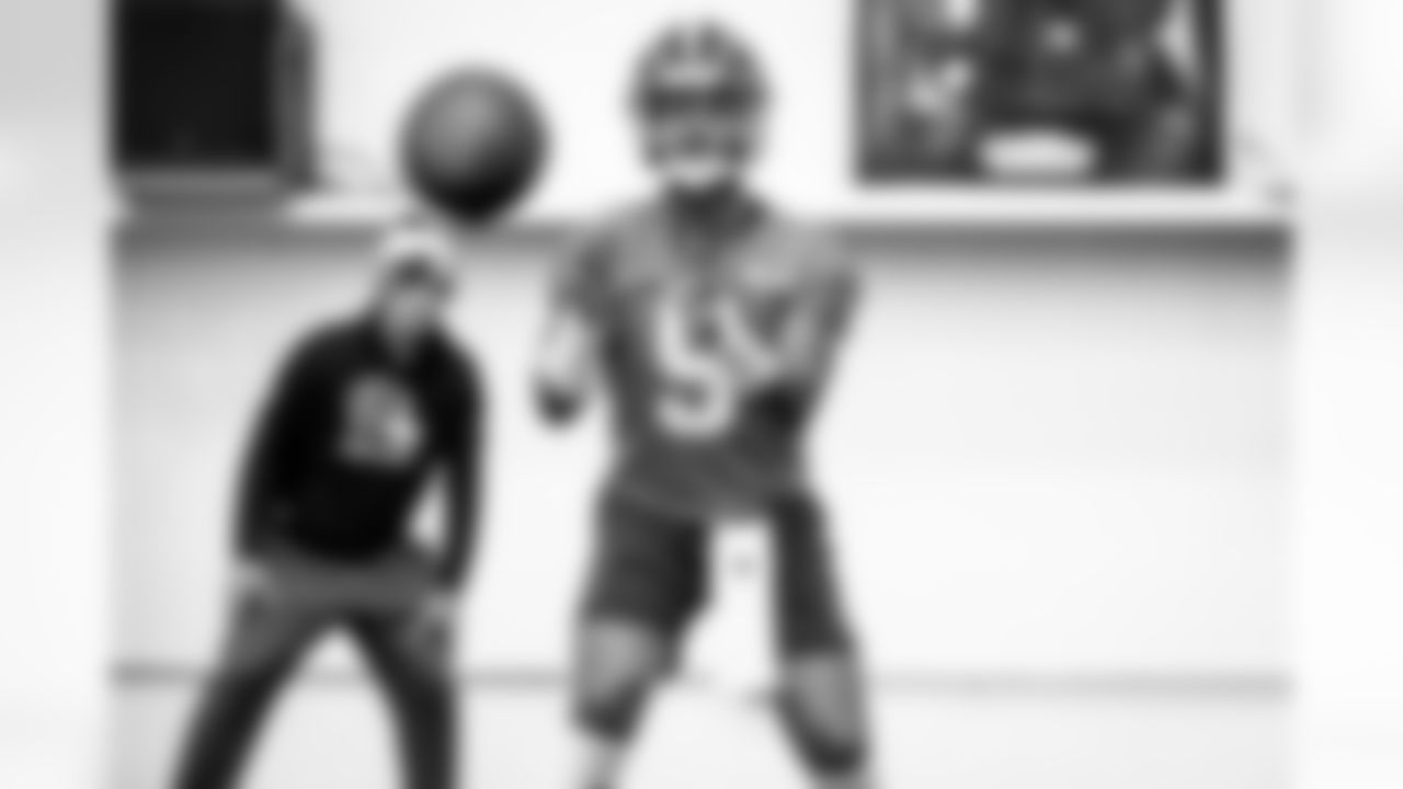 Quarterback Jameis Winston (5) during practice at CrossCountry Mortgage Campus on December 5, 2024.