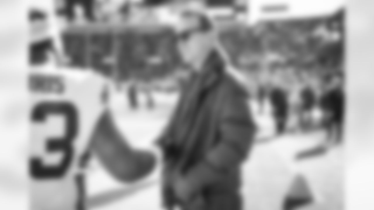 Peyton Manning before a NFL football game between the Cleveland Browns and Denver Broncos on November 26, 2023 at Empower Field at Mile High.