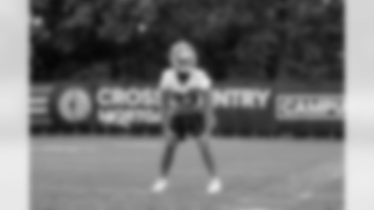 Safety Damontae Kazee (23) during the first day of OTAs at CrossCountry Mortgage Campus on May 27, 2025.