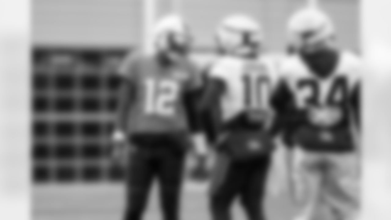 Quarterback Shedeur Sanders (12) during practice at CrossCountry Mortgage Campus on November 19, 2025.